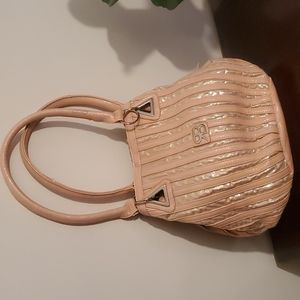 Blush Pink Shoulder Handbag